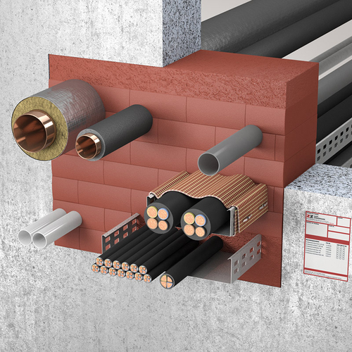 System ZZ Fire Protection Block 200 NE rigid wall