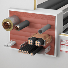 System ZZ Fire Protection Block 200 NE flexible wall System ZZ Fire Protection Block 200 NE flexible wall